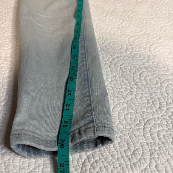 Madewell Light Blue Skinny Jeans High-Waisted - Picture 9 of 14